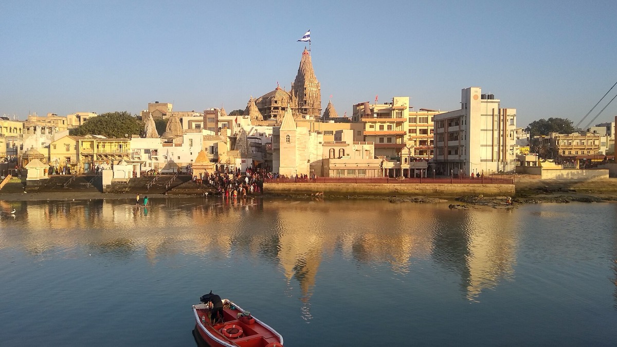 Dwarka scenic view