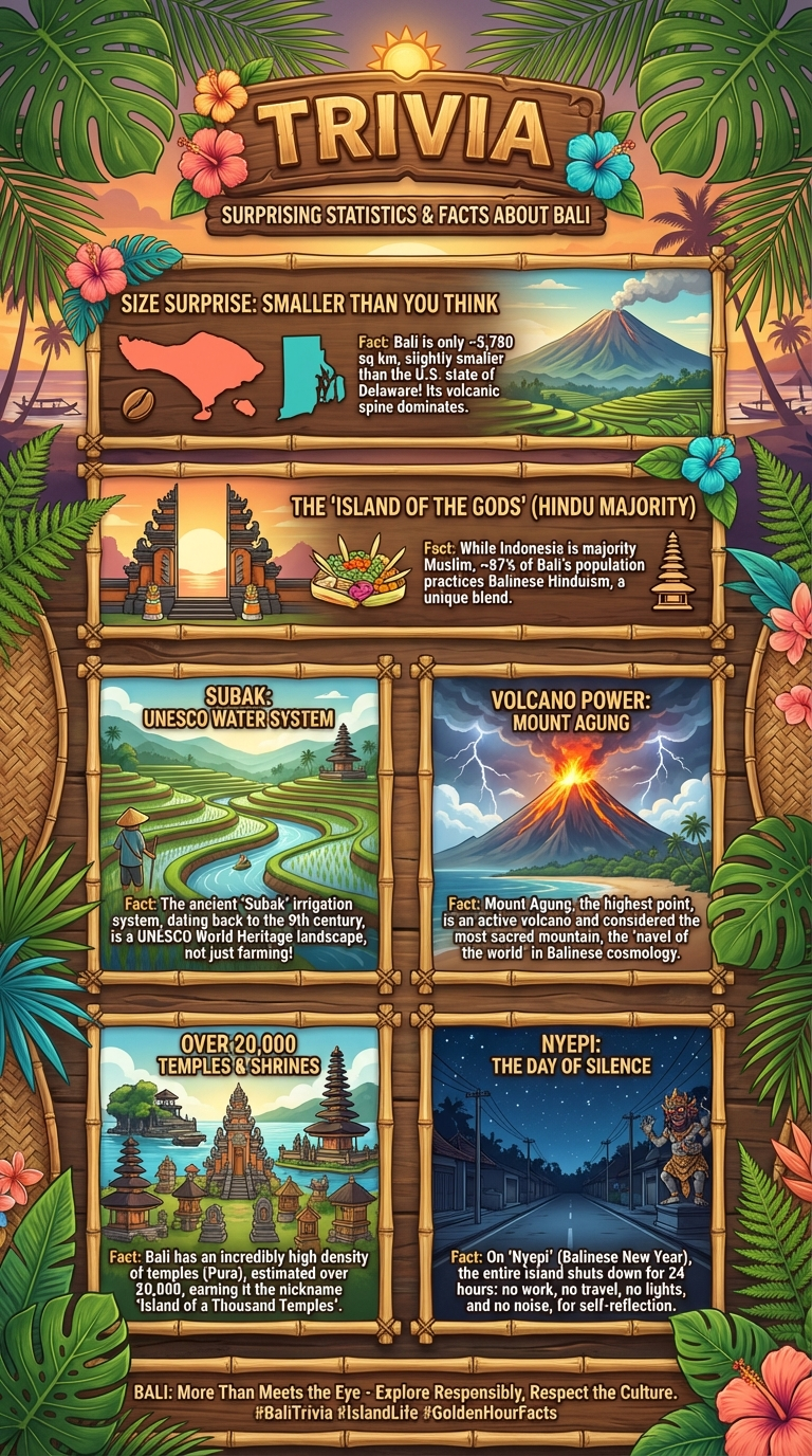 Balinese Offerings Infographic