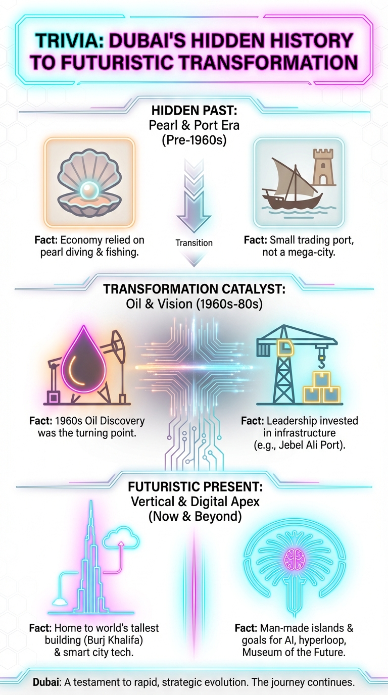 Dubai Desert Trivia Infographic