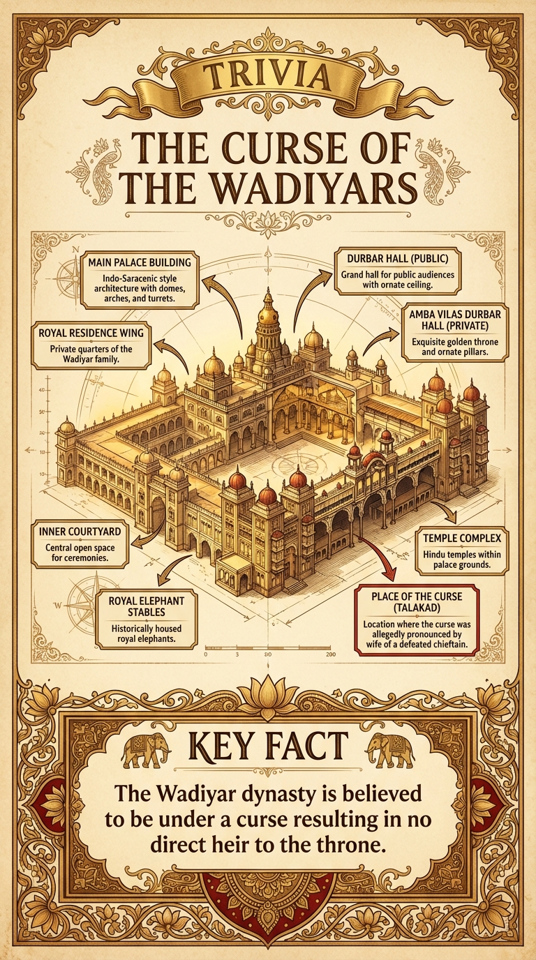 The Curse of the Wadiyars Infographic