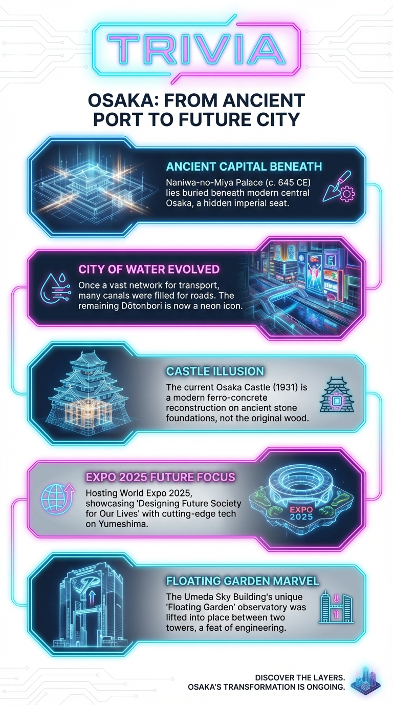 Osaka vs Tokyo Infographic