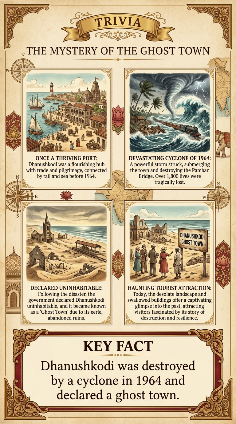 The Mystery of the Ghost Town Infographic