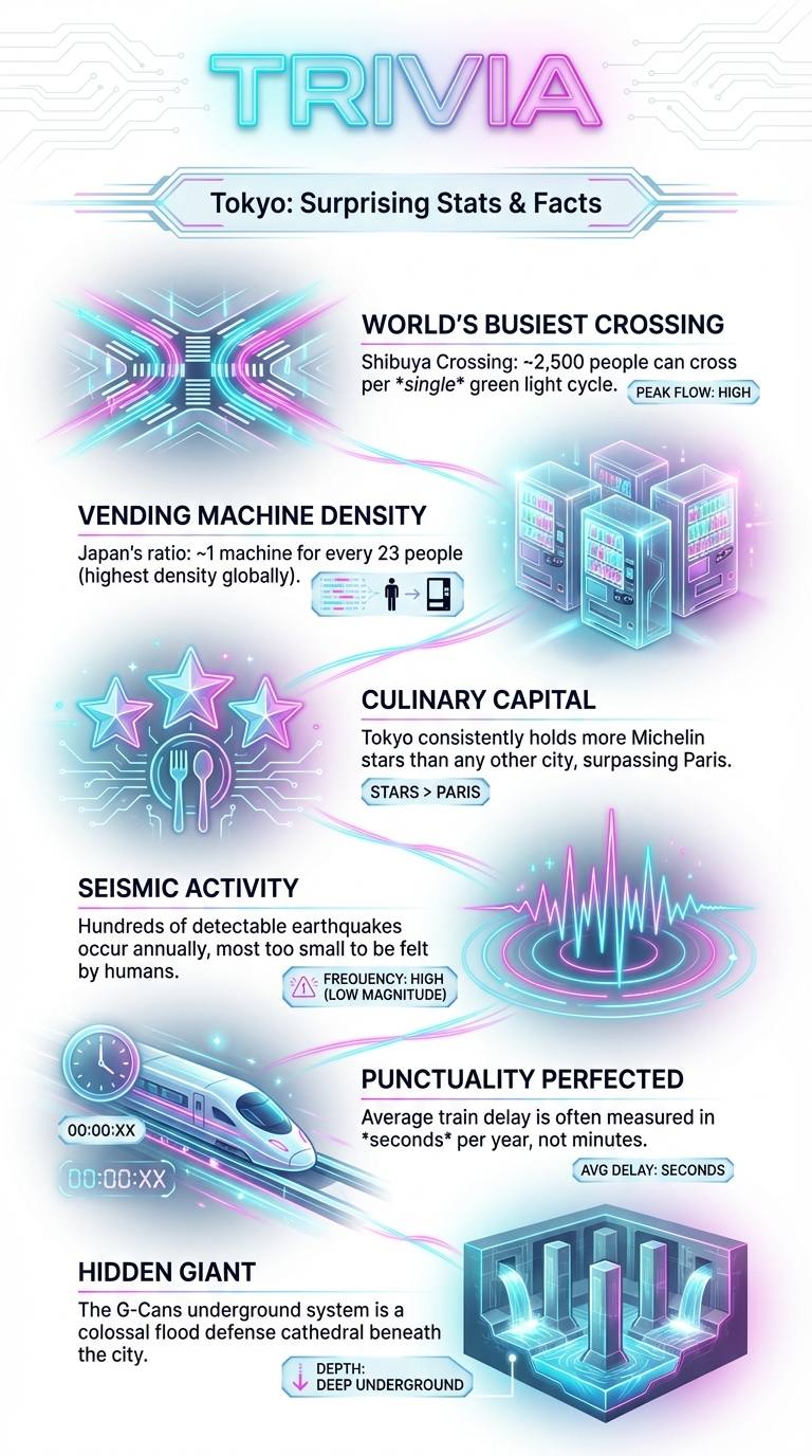 Tokyo Vending Machines Infographic
